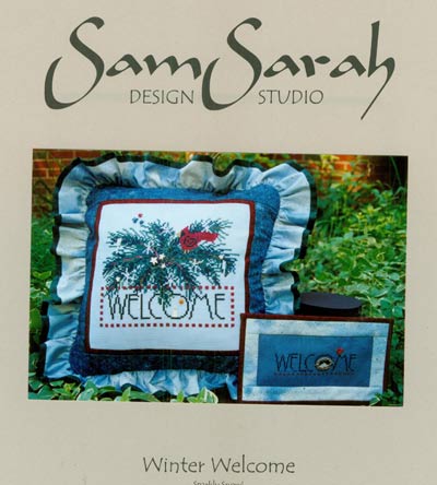 Winter Welcome Cross Stitch Leaflet