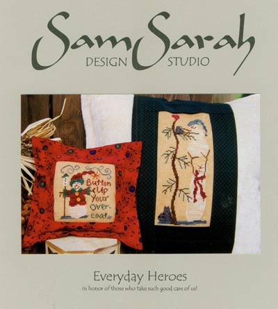 Everyday Heroes Cross Stitch Leaflet