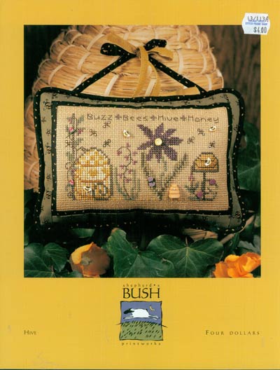 Hive Cross Stitch Leaflet