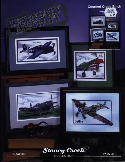 Legendary Aircraft Cross Stitch Leaflet