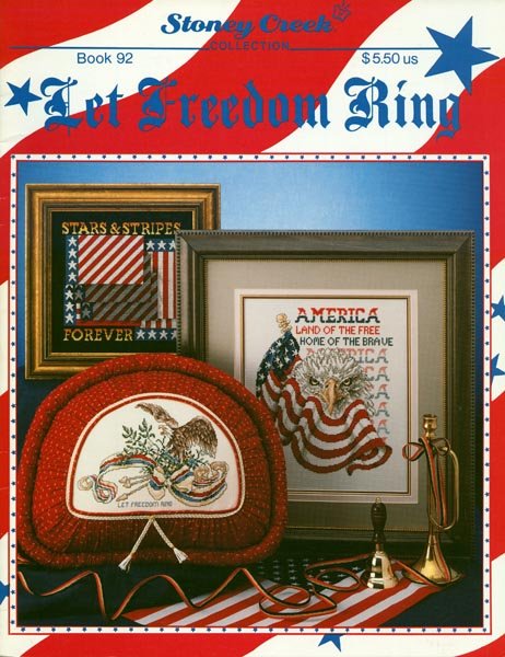 Book 92 Let Freedom Ring Cross Stitch Leaflet
