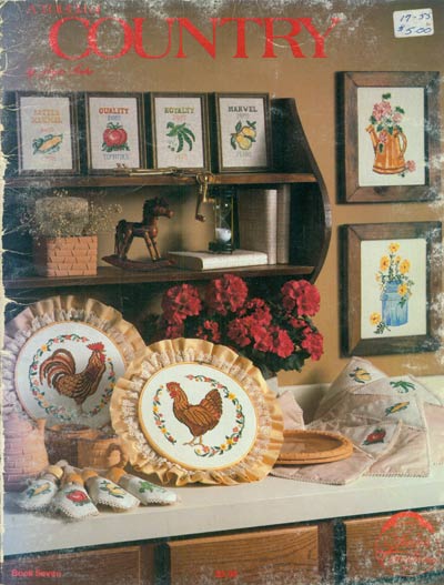 A Touch Of Country Cross Stitch Leaflet