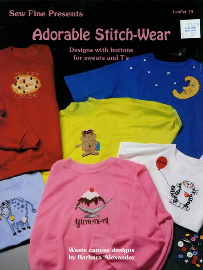 Adorable Stitch-Wear Cross Stitch Leaflet