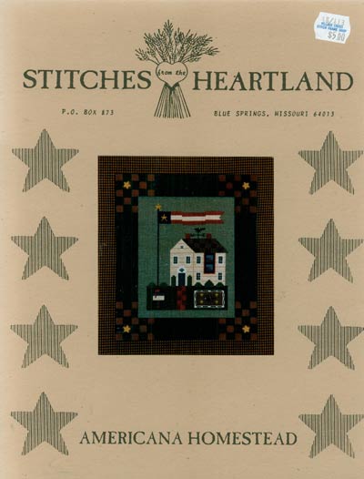 American Homestead Cross Stitch Leaflet
