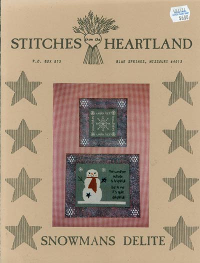 Snowmans Delite Cross Stitch Leaflet