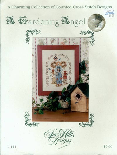 A Gardening Angel Cross Stitch Leaflet