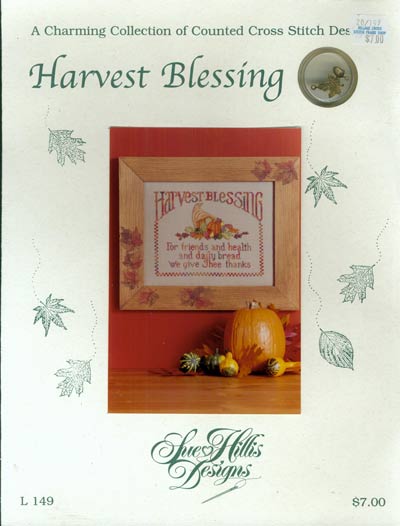 Harvest Blessing Cross Stitch Leaflet