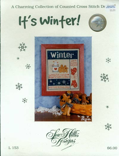 It's Winter! Cross Stitch Leaflet