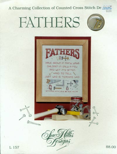 Fathers Cross Stitch Leaflet