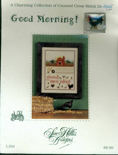 Good Morning! Cross Stitch Leaflet