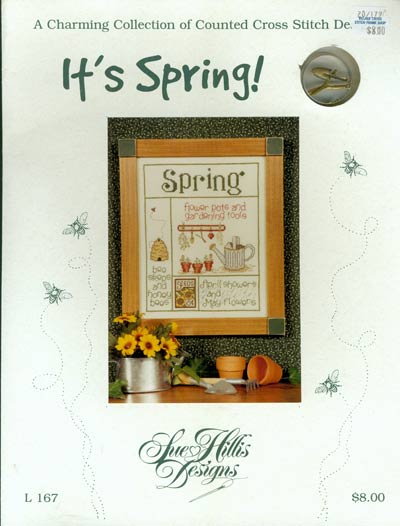 It's Spring! Cross Stitch Leaflet