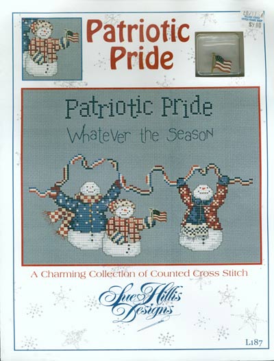 Patriotic Pride Cross Stitch Leaflet
