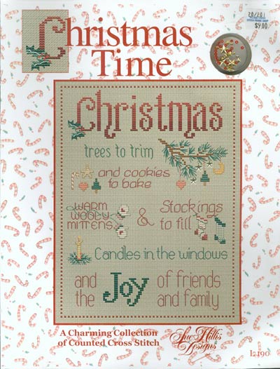 Christmas Time Cross Stitch Leaflet