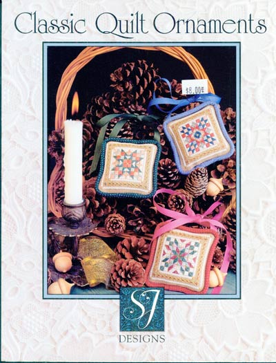Classic Quilt Ornaments Cross Stitch Leaflet