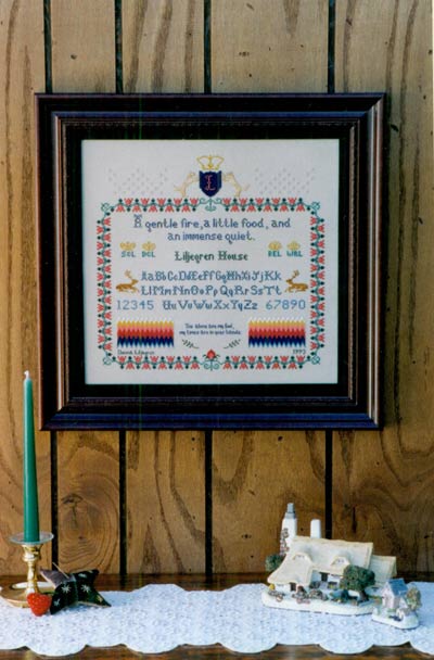Hearth and Home Cross Stitch Leaflet