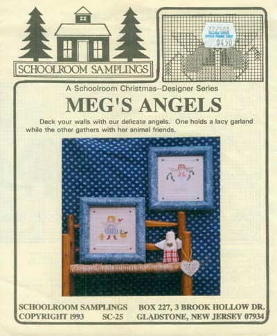 Meg's Angels Cross Stitch Leaflet