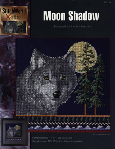 Moon Shadow Cross Stitch Leaflet