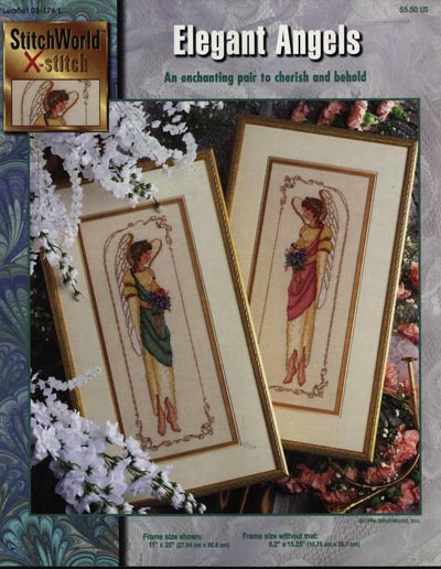 Elegant Angels Cross Stitch Leaflet