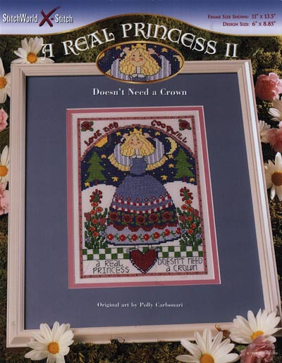 A Real Princess II Cross Stitch Leaflet