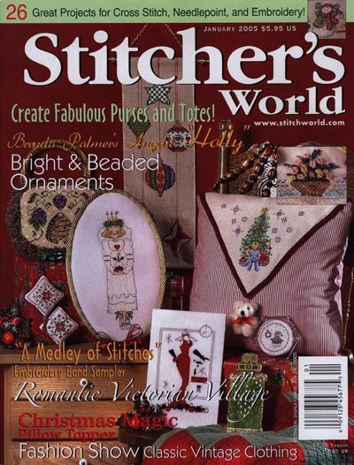 Stitcher's World January 2005 Cross Stitch Magazine