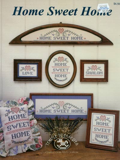 Home Sweet Home Cross Stitch Leaflet
