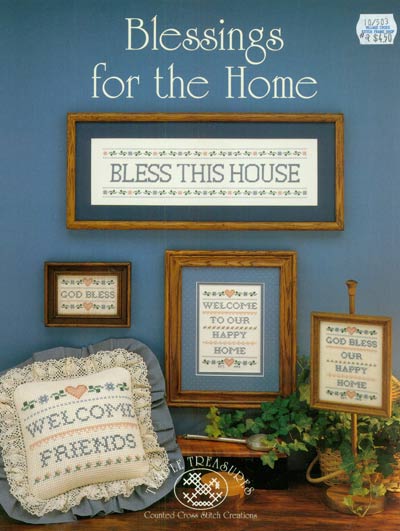 Blessing for the Home Cross Stitch Leaflet