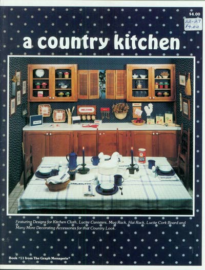 A Country Kitchen Cross Stitch Leaflet
