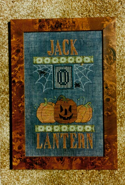 Jack O Lantern Cross Stitch Leaflet