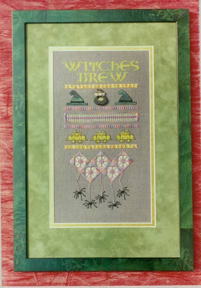 Witches Brew Cross Stitch Leaflet