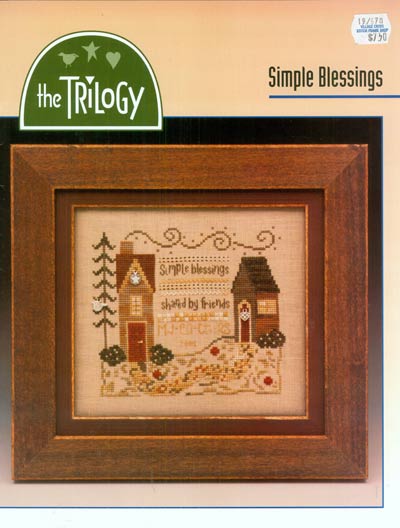 Simple Blessings Cross Stitch Leaflet