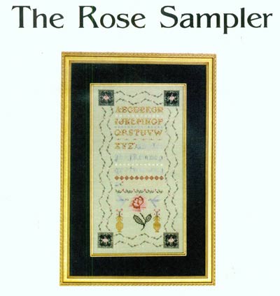 The Rose Sampler Cross Stitch Leaflet