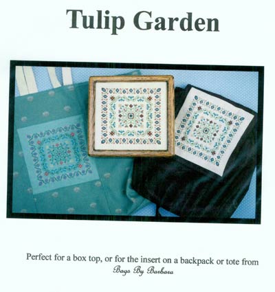 Tulip Garden Cross Stitch Leaflet