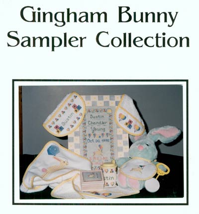 Gingham Bunny Sampler Collection Cross Stitch Leaflet