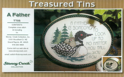 Treasured Tins - A Father Cross Stitch Kit