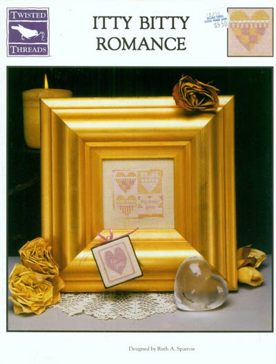 Itty Bitty Romance Cross Stitch Leaflet