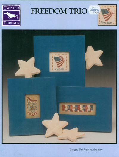 Freedom Trio Cross Stitch Leaflet
