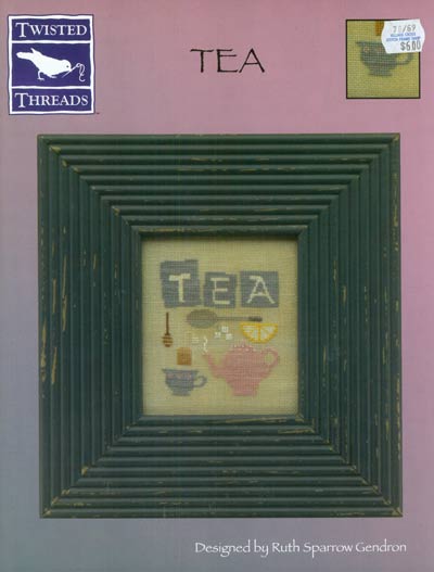 Tea Cross Stitch Leaflet