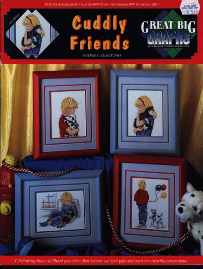 Cuddly Friends Cross Stitch Leaflet