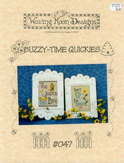 Buzzy-Time Quickies Cross Stitch Leaflet