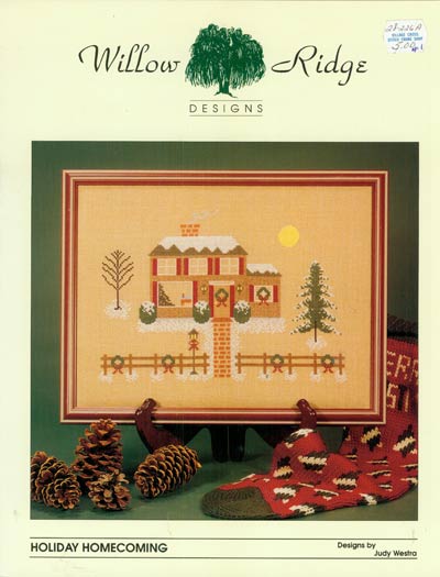 Holiday Homecoming Cross Stitch Leaflet