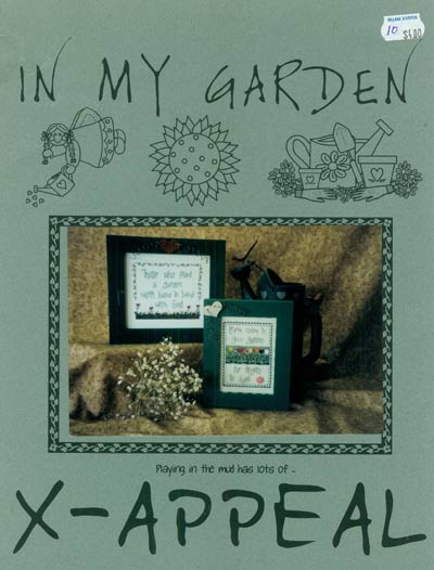 In My Garden Cross Stitch Leaflet