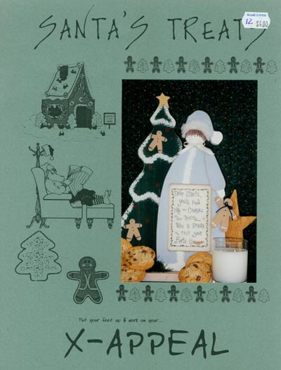 Santa's Treats Cross Stitch Leaflet