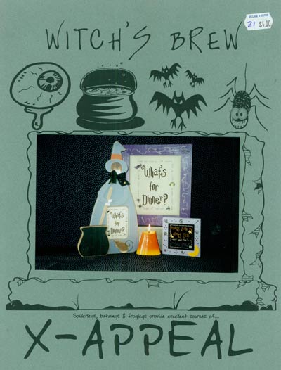 Witch's Brew Cross Stitch Leaflet