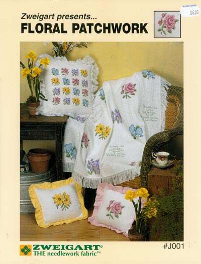 Floral Patchwork Cross Stitch Leaflet