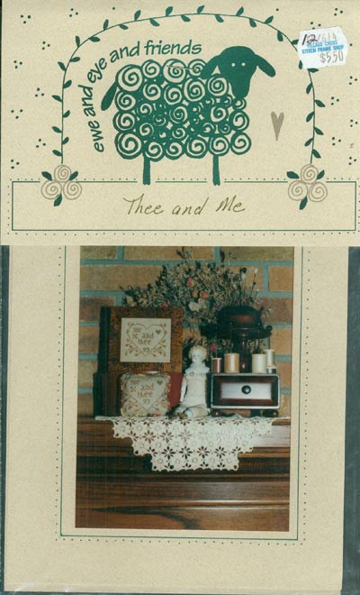 Thee and Me Cross Stitch Leaflet