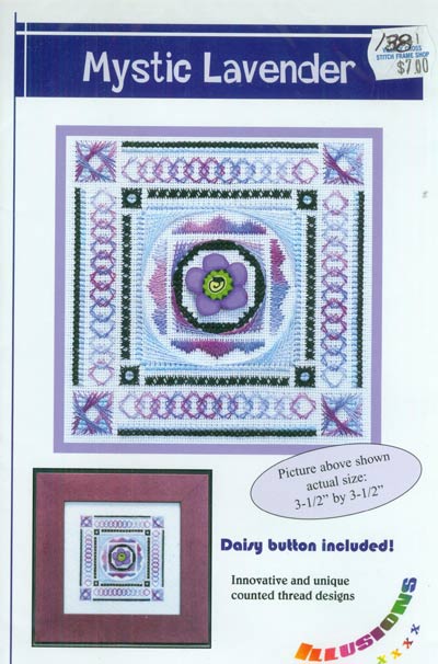Mystic Lavender Cross Stitch Leaflet