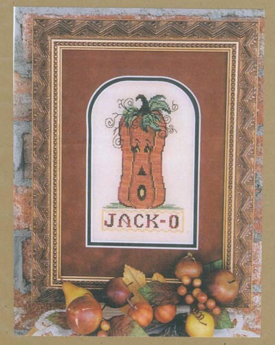 Jack-O Cross Stitch Leaflet