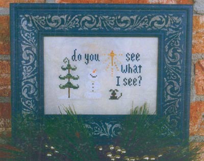 Do You See What I See? Cross Stitch Leaflet