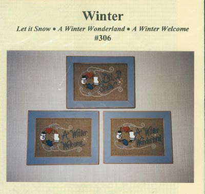 Winter Cross Stitch Leaflet
