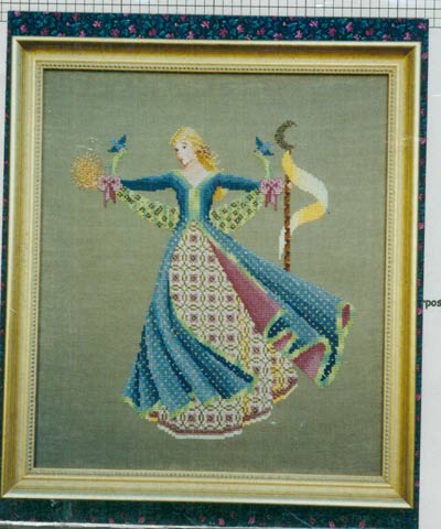 Dance of the Summer Solstice Cross Stitch Leaflet